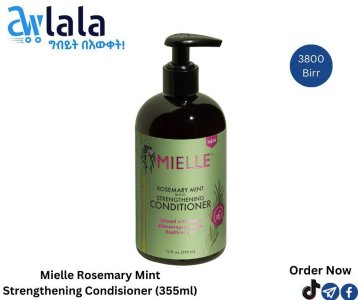 Mielle Rosemary Mint Strengthening Conditioner(355ml) ከአሜሪካ