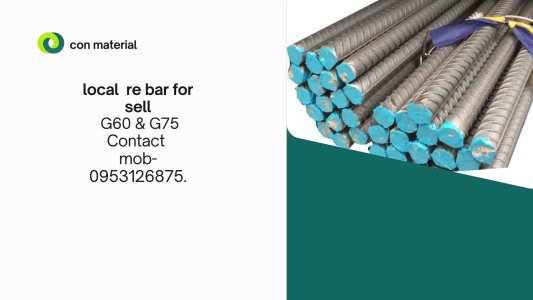 local G60 and G75 Rebar