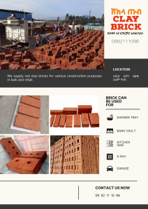 Brick ሸክላ ጡብ