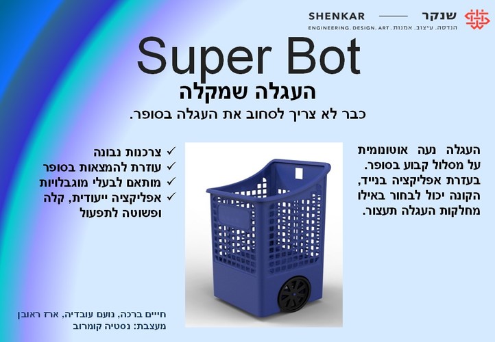 خايم براخا, نوعام عوفاديا, ارز رئوفين                 - "Super Bot"                