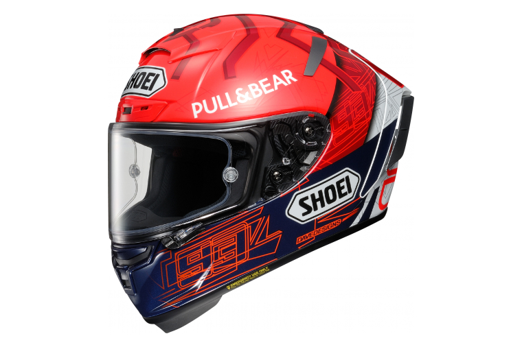 Shoei X-Spirit 3 MARQUEZ 6 TC-1 integraalhelm