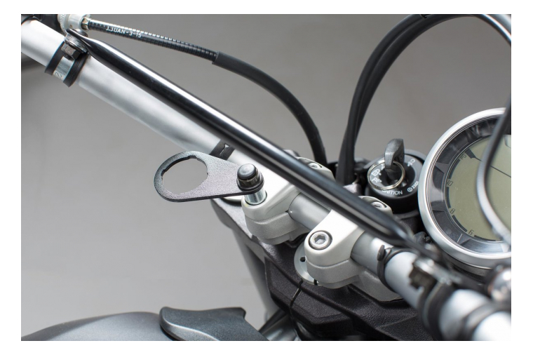 SW-Motech Universele bevestigingsset voor 12V kabel met plug