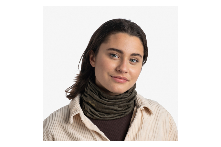 Buff Lightweight Merino Wool Solid Bark