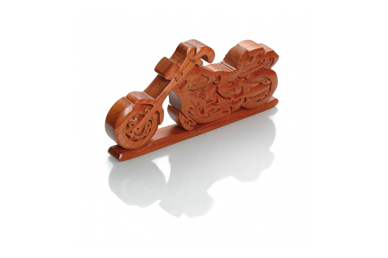 Booster Puzzel Motorbike 1 wood