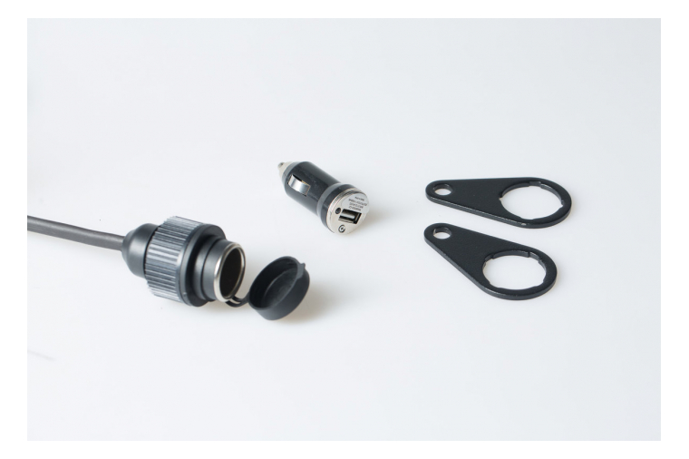 SW-Motech Cockpit 12V kit, M8 & M10