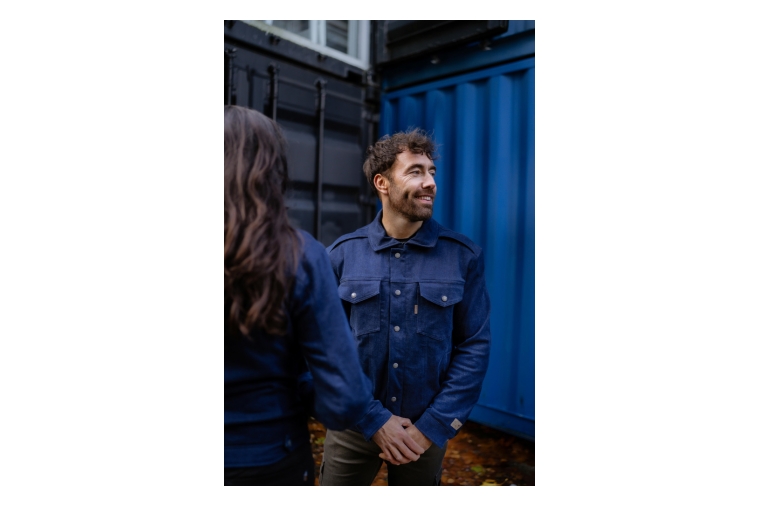 DIFI Ashton jeans motorjas