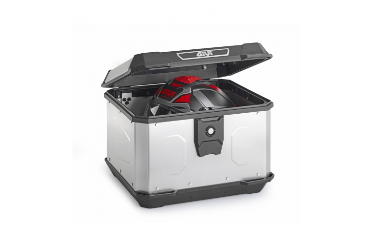 ALP44A-NAT. ALUMINIUM MONOLOCK TOPCASE 44LT