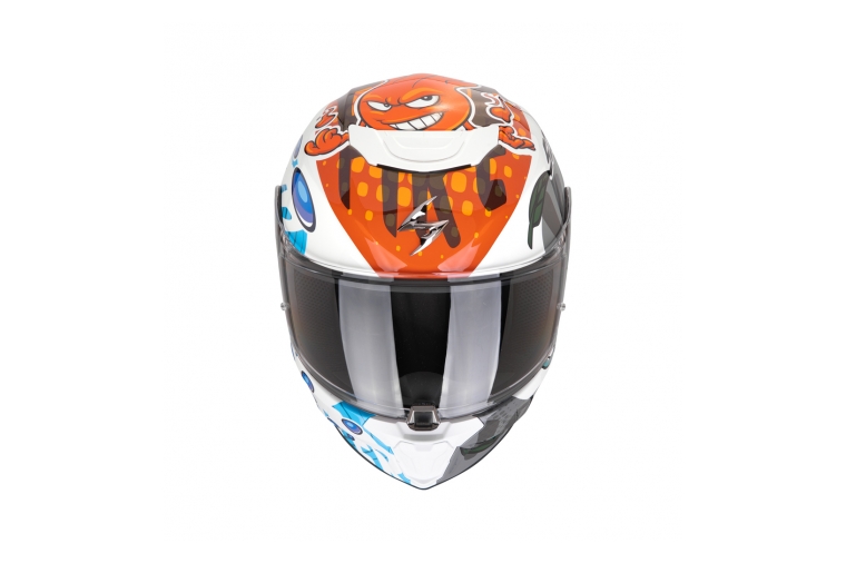 Scorpion EXO-JNR AIR The4elements White-Blue-Orange