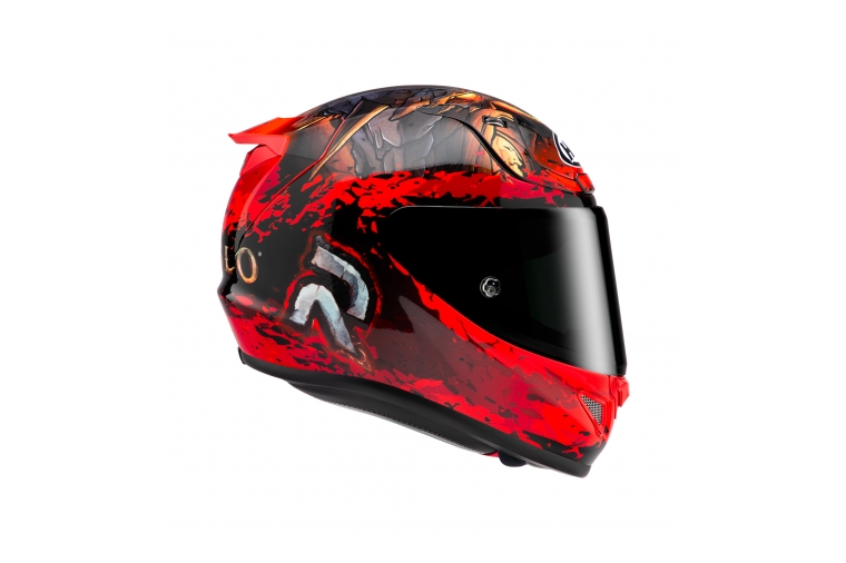 Motorhelm HJC, RPHA 12 Diablo blizzard