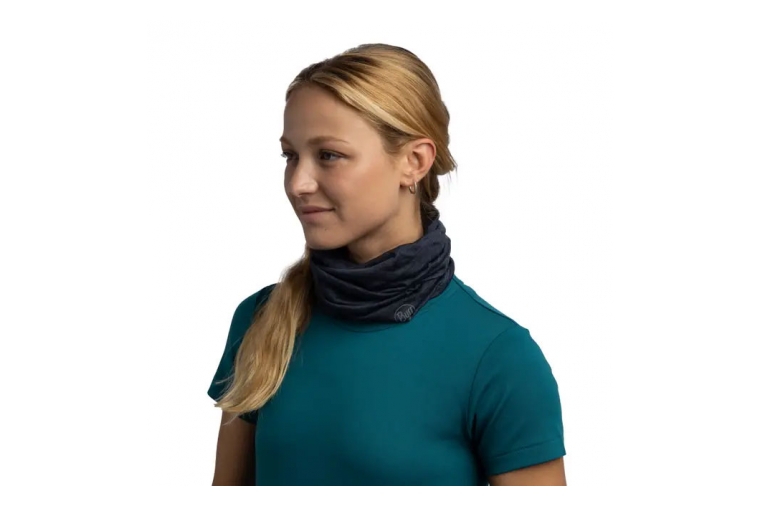 Buff Lightweight Merino wool Solid Night Blue