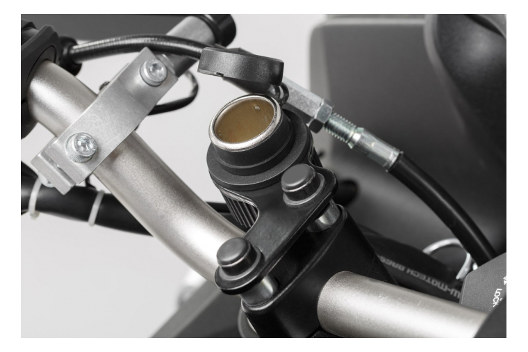 SW-Motech 12V Kabelboom met sigarettenaansluitplug (100cm)