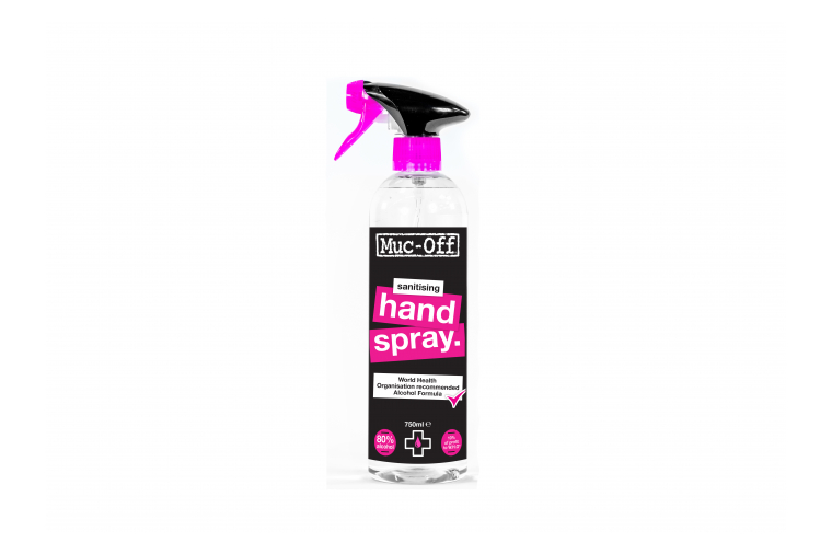 Muc-Off Antibacteriele hand spray, Pink trigger 750ml