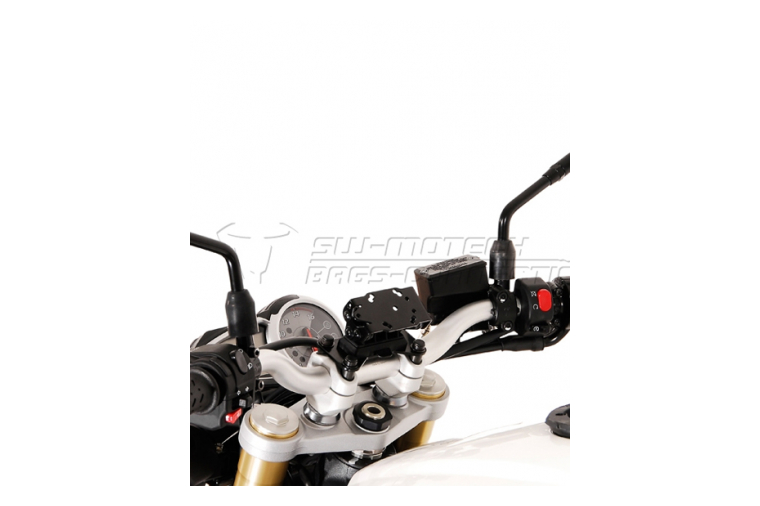 SW-Motech Quick-Lock GPS montageset, Triumph Street Triple 675 ('11-)]