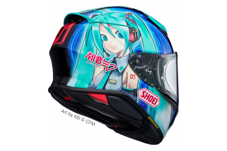 Shoei NXR2 Hatsune Miku TC-4