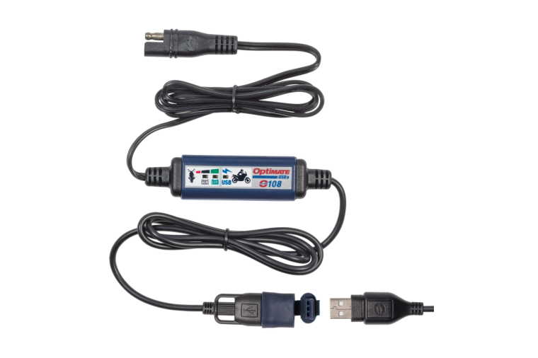 Optimate O108 USB charger extended SAE