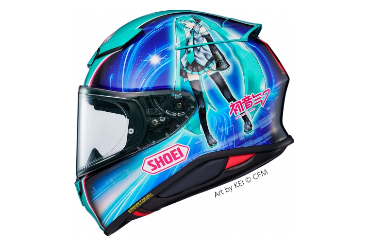 Shoei NXR2 Hatsune Miku TC-4