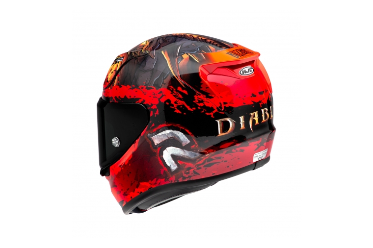 Motorhelm HJC, RPHA 12 Diablo blizzard