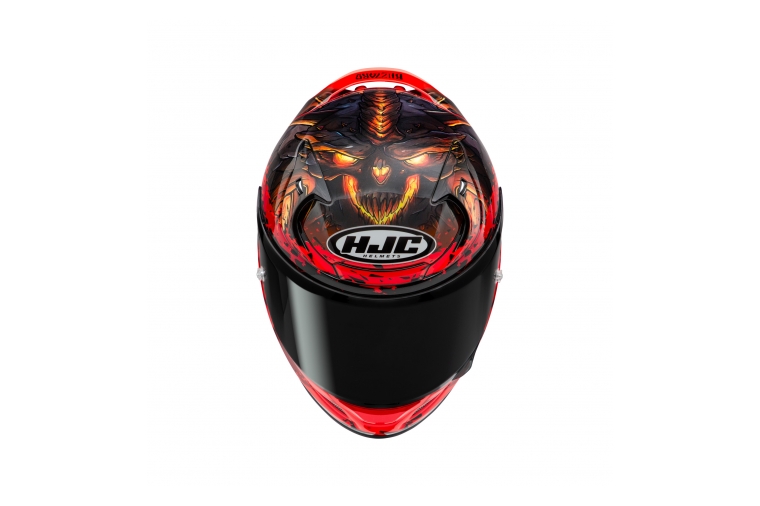 Motorhelm HJC, RPHA 12 Diablo blizzard