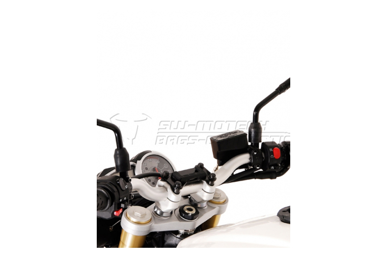 SW-Motech Quick-Lock GPS montageset, Triumph Street Triple 675 ('11-)]