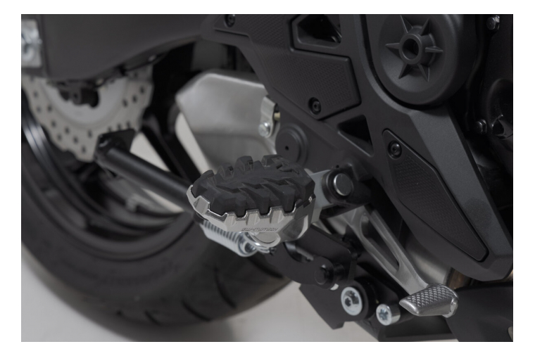 Voetsteunen kit Evo SW-Motech, Kawasaki Versys 1000 (11-)/ 650 (14-)/ X 300 (16-)
