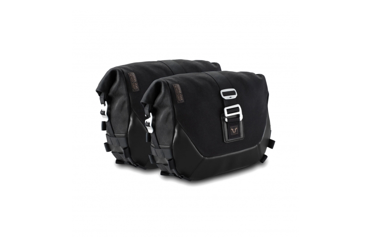 Legend Gear side bag set, Triumph Street Twin/Cup 900, Thruxton TFC, Black Edition