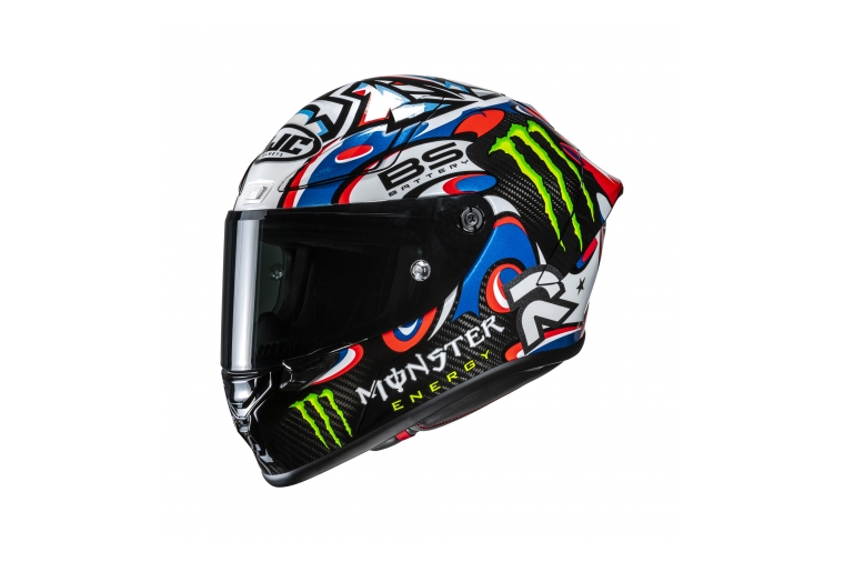 Motorhelm HJC, RPHA 1 V2 Carbon Quartararo Le Mans III