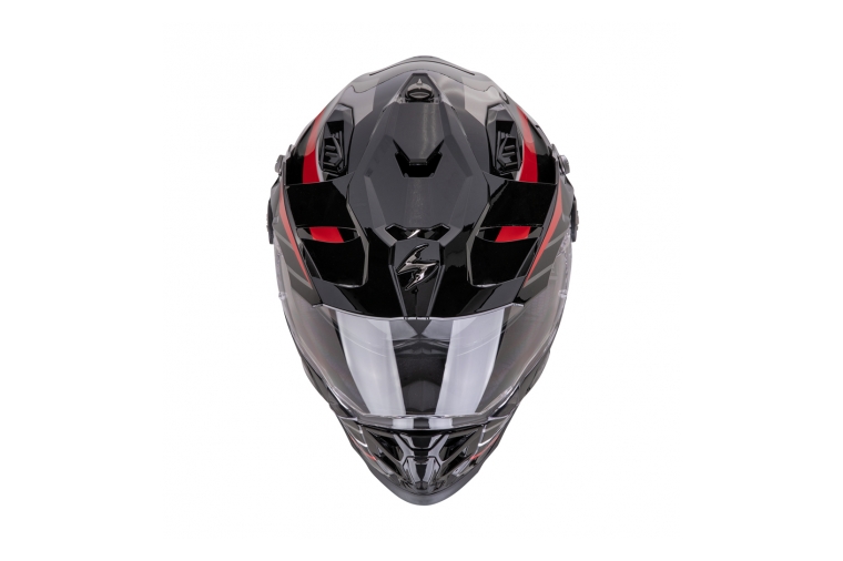 Scorpion ADF-9000 AIR FEAT Black-Silver-Red