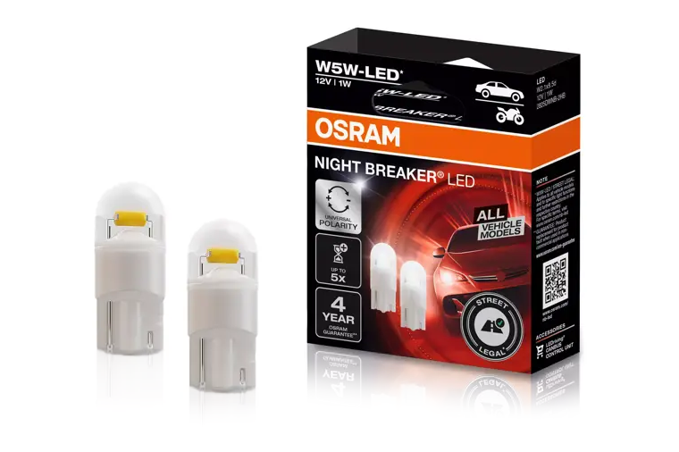 12V W5W NIGHT BREAKER LED 2PK