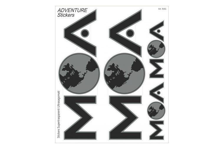 Adventure stickers Booster,  MOA 20x24 cm
