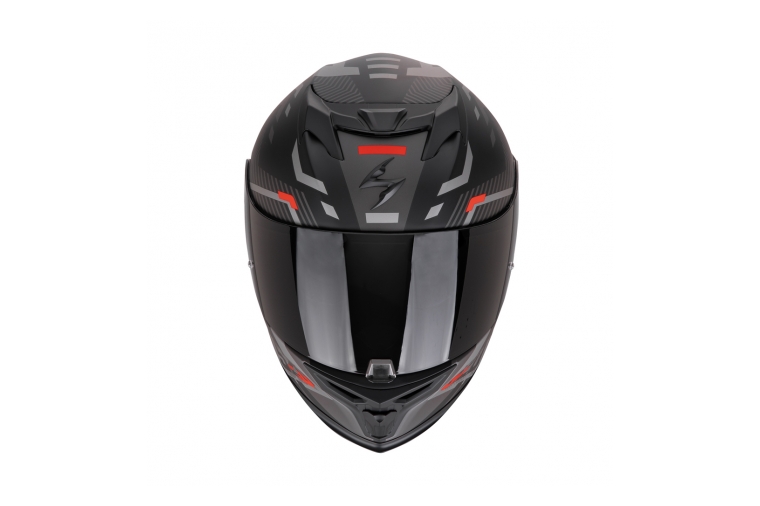Scorpion EXO-520 EVO AIR RANKA Matt Black-Silver-Red