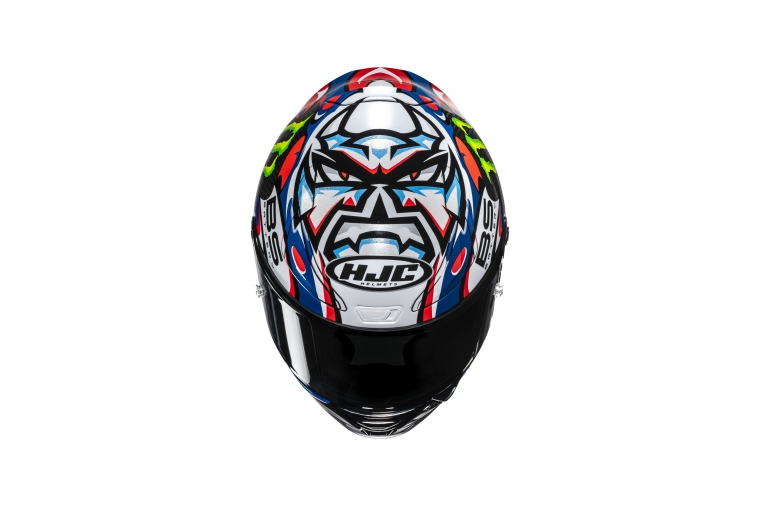 Motorhelm HJC, RPHA 1 V2 Carbon Quartararo Le Mans III