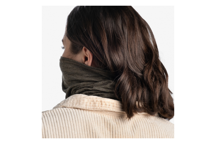 Buff Lightweight Merino Wool Solid Bark