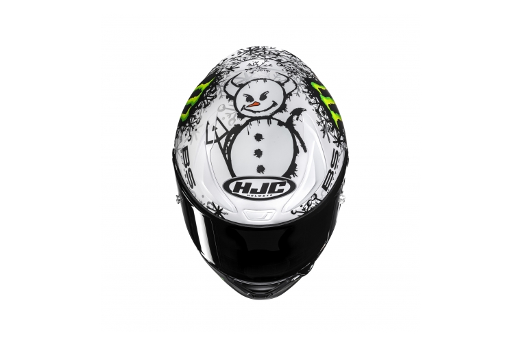 Motorhelm HJC, RPHA 1 V2 Carbon Snow Diablo