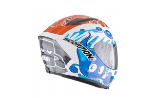 Scorpion EXO-JNR AIR The4elements White-Blue-Orange