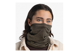 Buff Lightweight Merino Wool Solid Bark