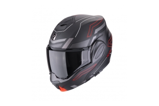 Scorpion EXO-TECH EVO CONQUER Matt Black-Red