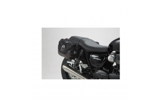 Legend Gear side bag set, Triumph Street Twin/Cup 900, Thruxton TFC, Black Edition