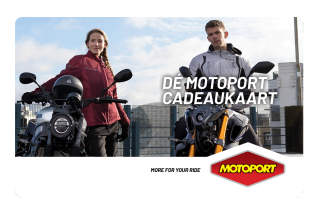 Cadeaukaart MotoPort 10 Euro + Envelop
