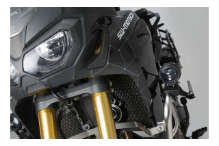 EVO mistlampen set SW-Motech, inclusief valbeugel klemmen