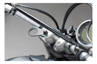 SW-Motech Universele bevestigingsset voor 12V kabel met plug