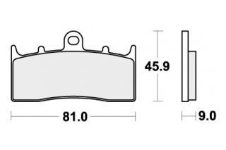 778RST BRAKE PADS SINTER SPORT