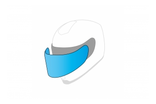 Shoei CWR-F2PN dark smoke vizier