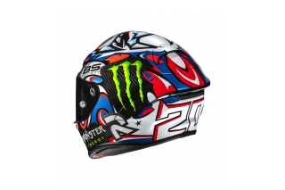 Motorhelm HJC, RPHA 1 V2 Carbon Quartararo Le Mans III