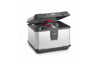 ALP44A-NAT. ALUMINIUM MONOLOCK TOPCASE 44LT