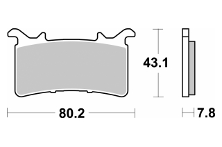 985RST BRAKE PADS SINTER SPORT