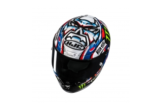 Motorhelm HJC, RPHA 1 V2 Carbon Quartararo Le Mans III