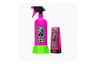 Muc-Off Punk Powder (4 Pack) + Fles