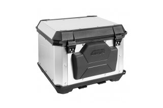 ALP44B-BLACK ALUMINIUM MONOLOCK TOPCASE 44LT