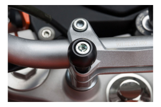 Aluminium navigatie kogel, M8