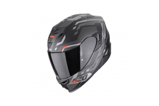 Scorpion EXO-520 EVO AIR RANKA Matt Black-Silver-Red